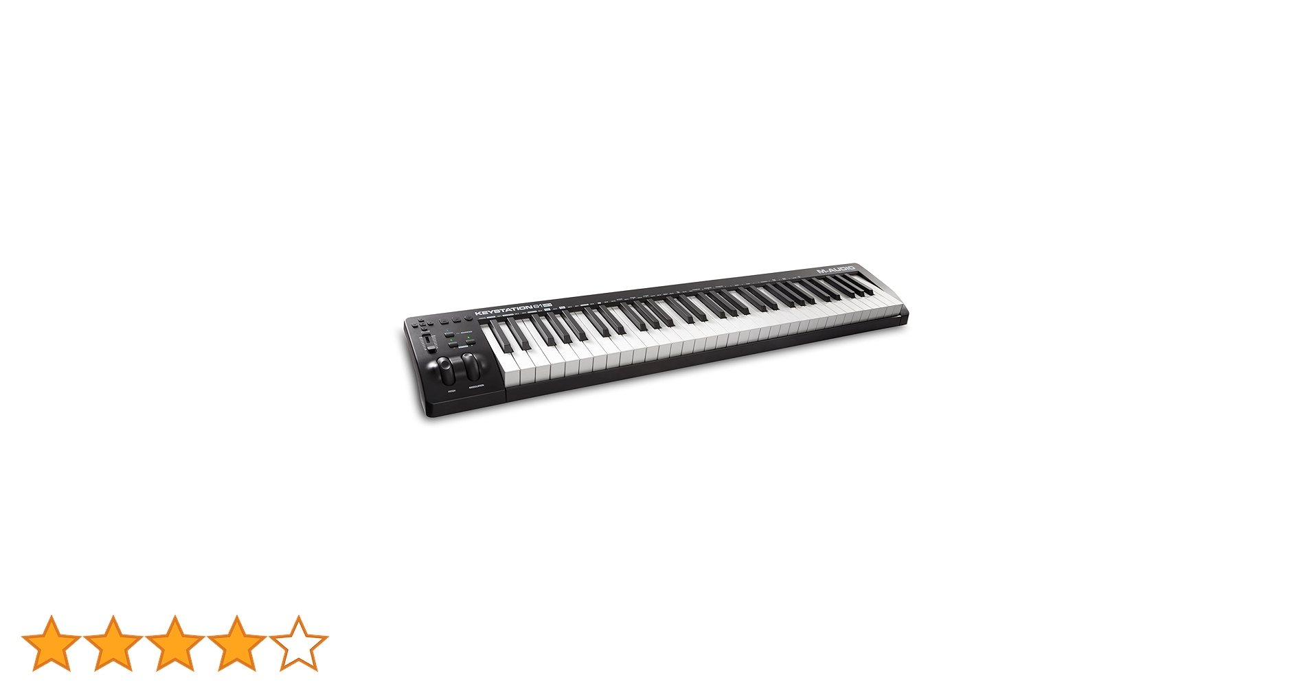 【美品】M-Audio Keystation 61 MK3 MIDIキーボード Amazon.com: M-AUDIO Keystation 61 MK3 - Synth Action 61 Key USB